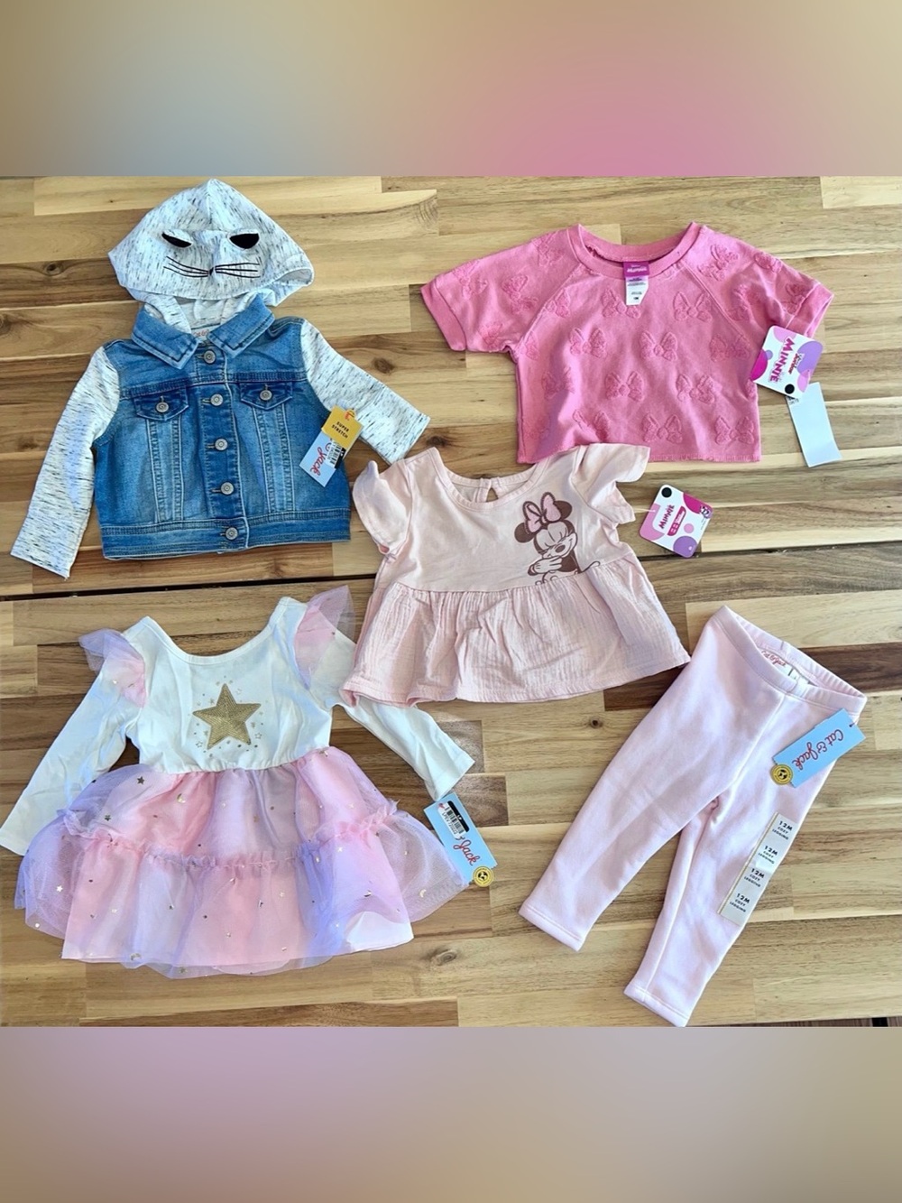 NWT Toddler girls’ clothes bundle 12M